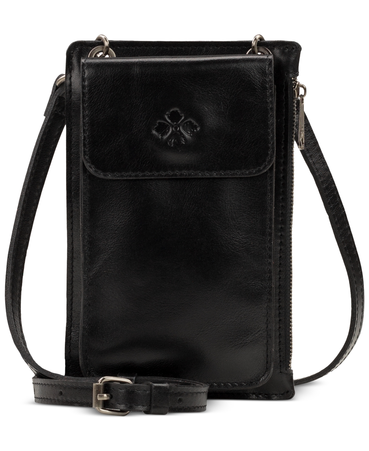Patricia Nash Chiavella Phone Crossbody In Black