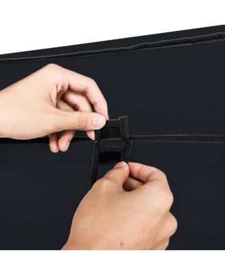 7-Tier Portable Shoe Rack with Fabric Cover for Organized Shoe Storage and Closet Organization