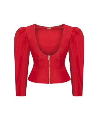 Women's Boat Neck Blouse