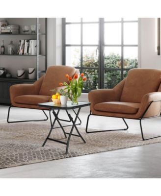 18 Inch Square Patio Bistro Table with Rustproof Frame