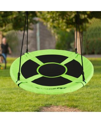 40 Inch Flying Saucer Tree Swing Indoor Outdoor Play Set