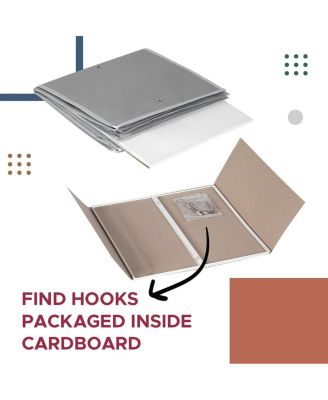 Hanging Closet Organizer with 3 Shelves and Black Metal Rod