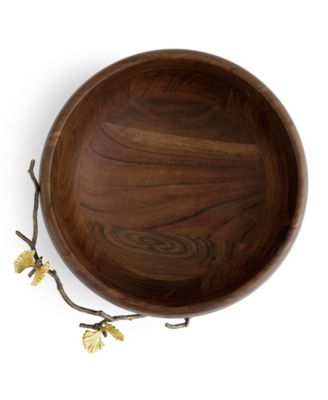 Butterfkly Ginkgo Wood Bowl