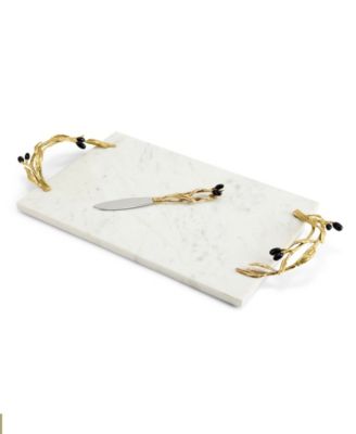 Olive Branch Cheeseboard and Knife Set