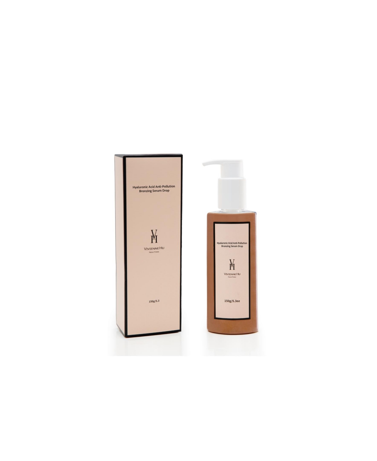 Vivienne Hu Bronzing Hyaluronic Acid Serum Drops, 5.3 Oz. In No Color