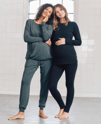 Seraphine LYRA （ライラ）サーマル マタニティ レギンス M Seraphine Black Tammy Legging – Special Addition