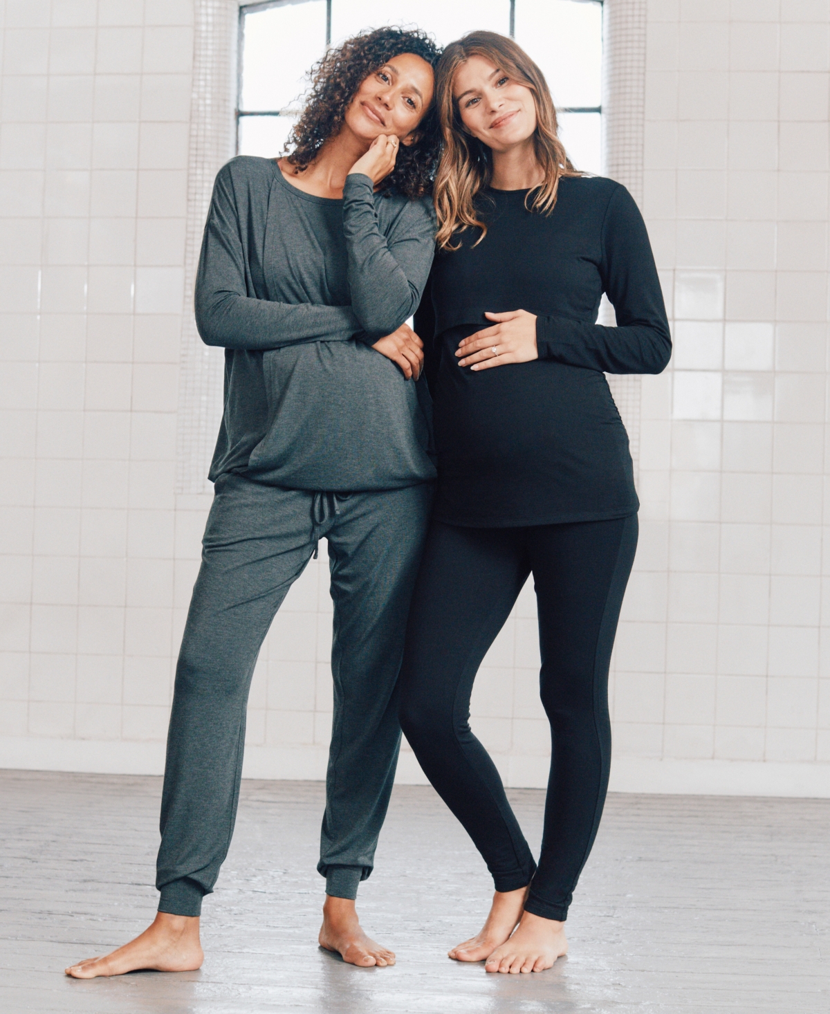 Shop Seraphine Women's Thermal Legging In Black