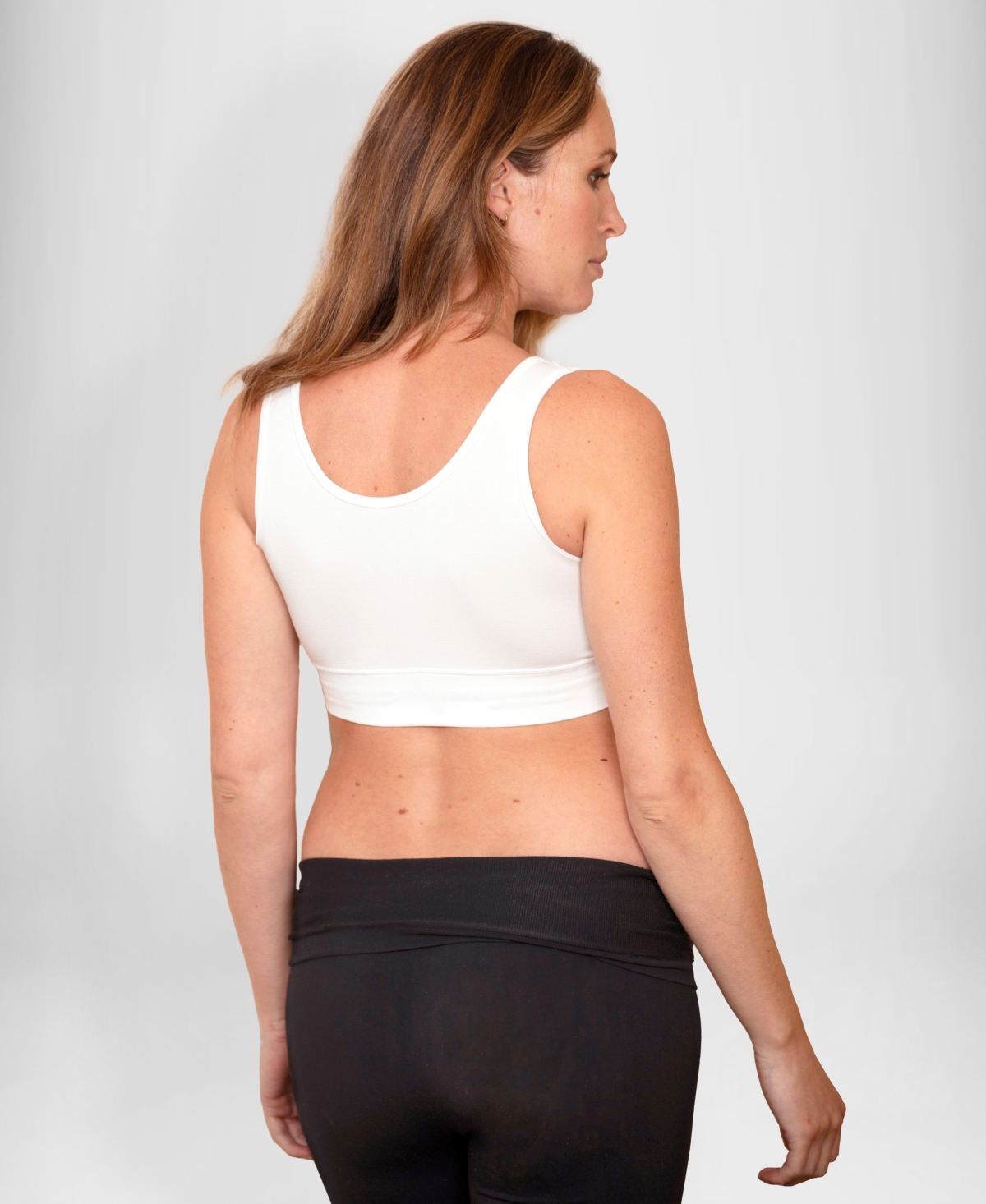 Shop Seraphine Women's Seamless Bra In Gray,white