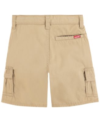 Little Boys Relaxed Fit Adjustable Waist Cargo Shorts