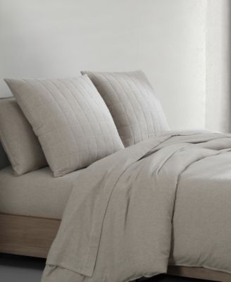 CLOSEOUT! Melange Flannel Sham Pair, European