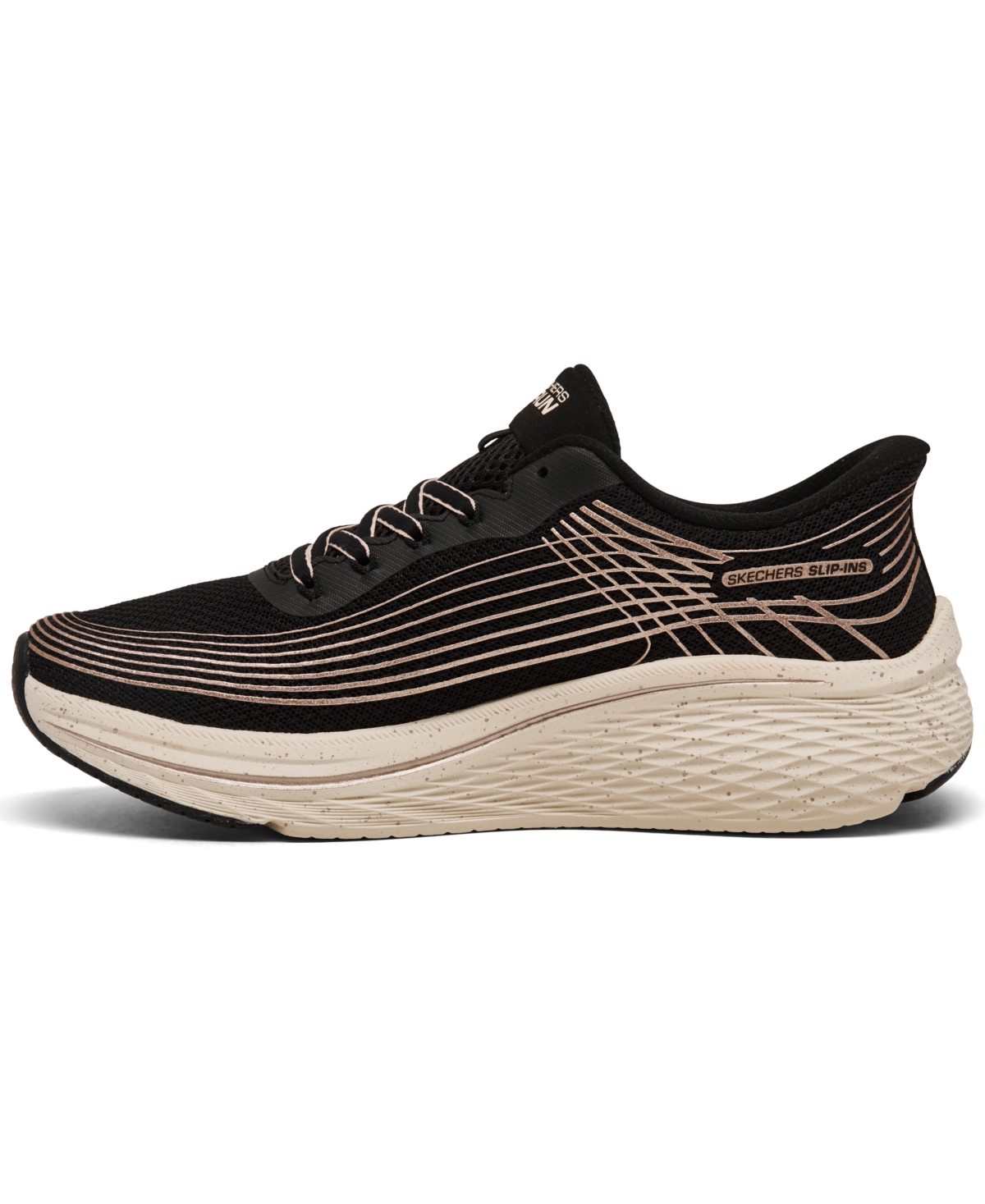 Skechers Women's Slip-ins: Go Run Max Cushioning 2.0 Athletic Running Sneakers from Finish Line -Rose Gold