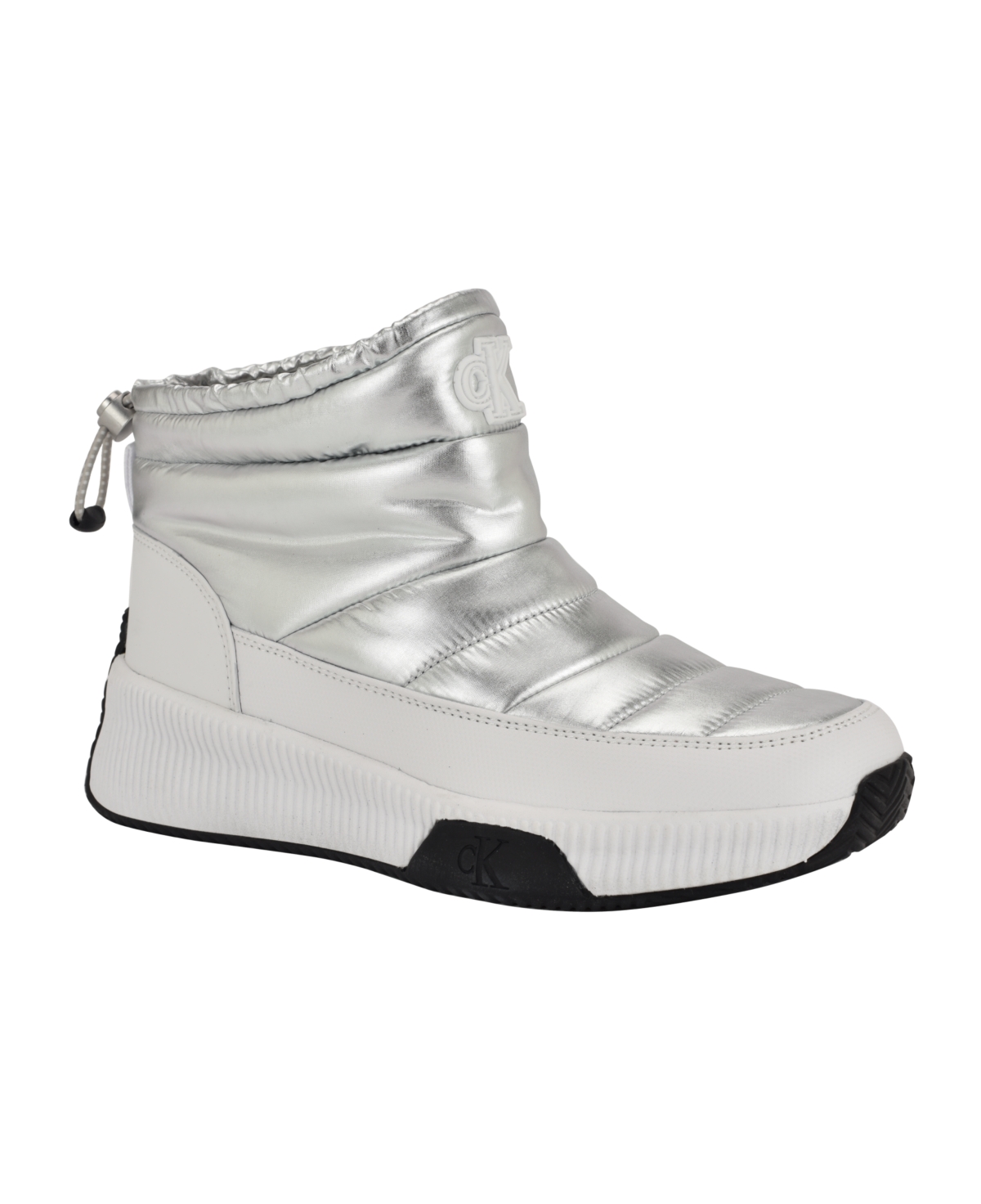 Calvin Klein Mhyla Bootie In Silver