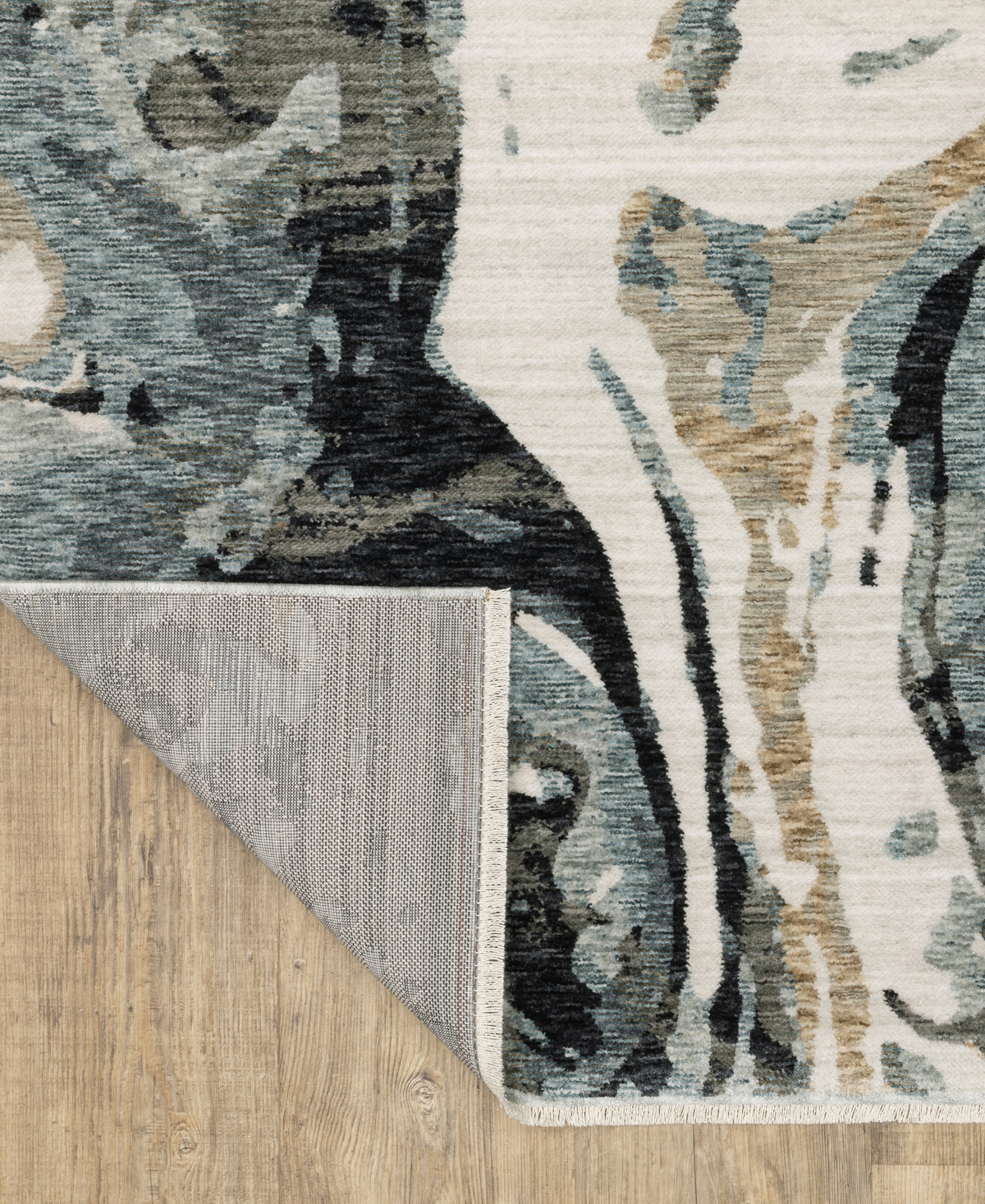 Oriental Weavers Echo Ech07 Rug Collection In Blue