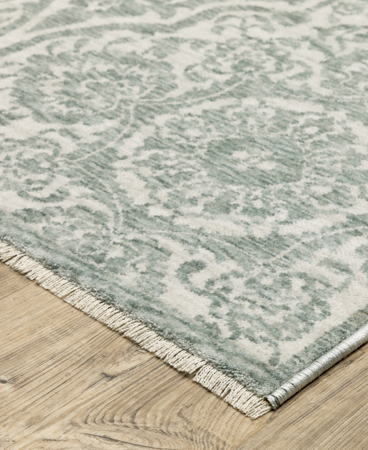 Oriental Weavers Echo Ech02 5'3"x7'6" Area Rug In Green