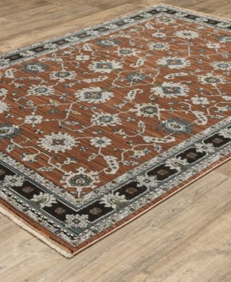 Oriental Weavers Keira Kei05 Rug Collection In Rust