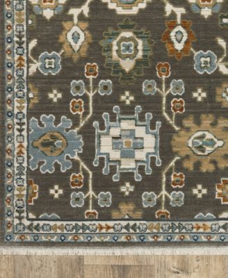 Oriental Weavers Keira Kei01 Rug Collection In Gray