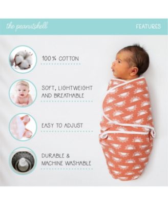 Baby Boys Desert Safari 3-Pack Swaddles