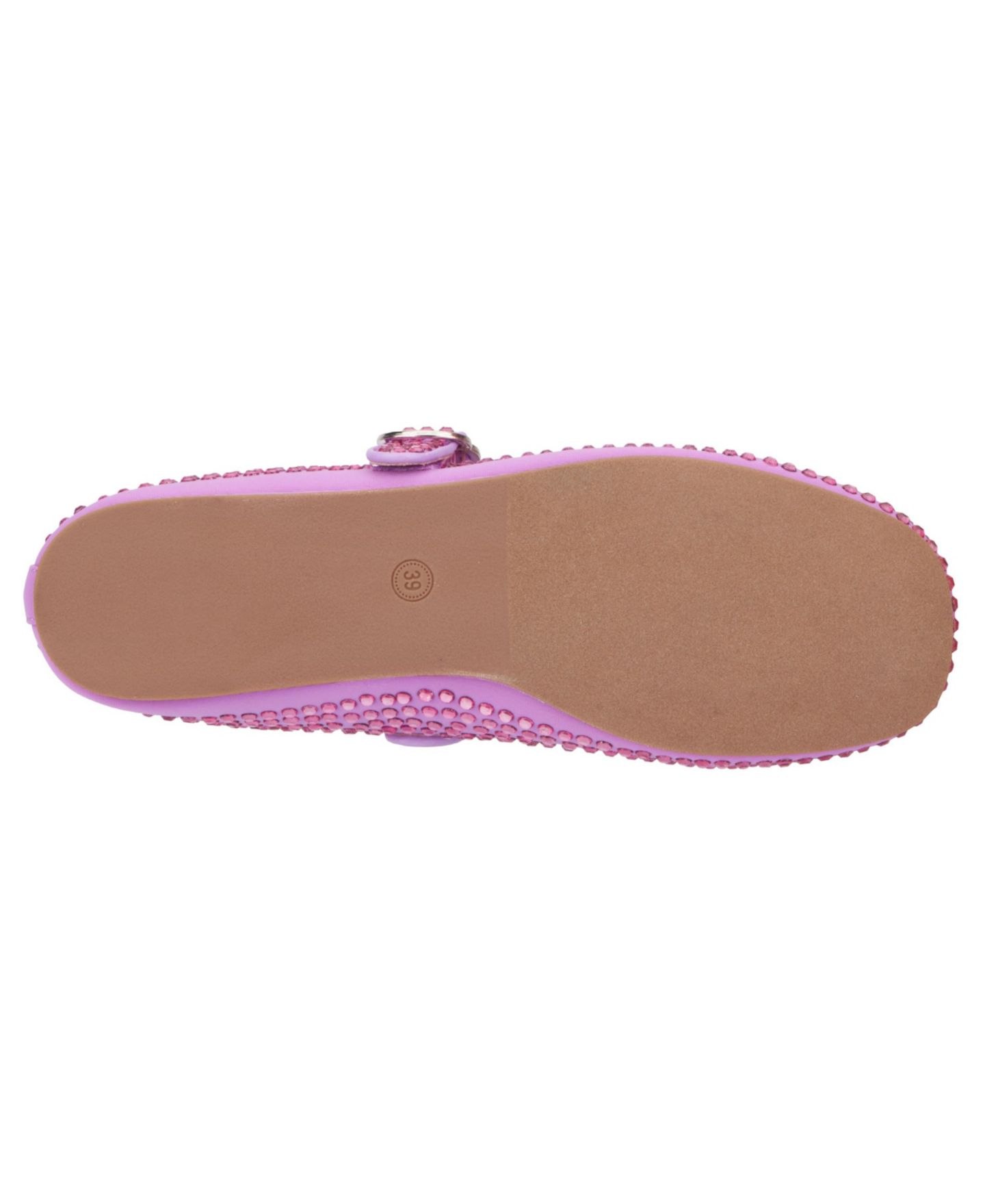 Женские балетки Olivia Miller Dawn Mary Jane Ballet Flat, цвет: Пастельный фиолетовый — фото 5
