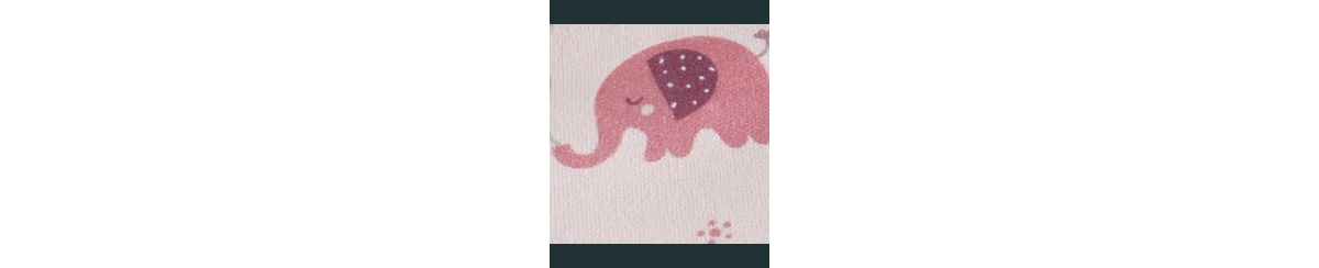 The Peanutshell Baby Girls Pants, 5-Pack, Rainbow Safari -coral