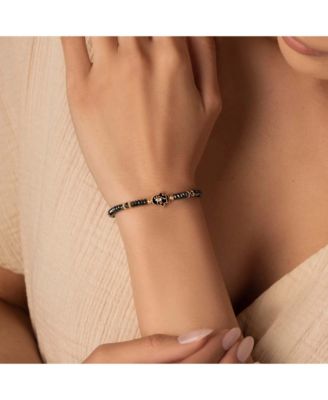 Intuitive Guardian - Eye of Horus Hamsa Hematite Bracelet