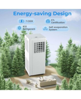 7100 BTU (10000 BTU ASHRAE) Portable Air Conditioner 3-in-1 10000 BTU AC Unit with Dehumidifier & Cool &Fan