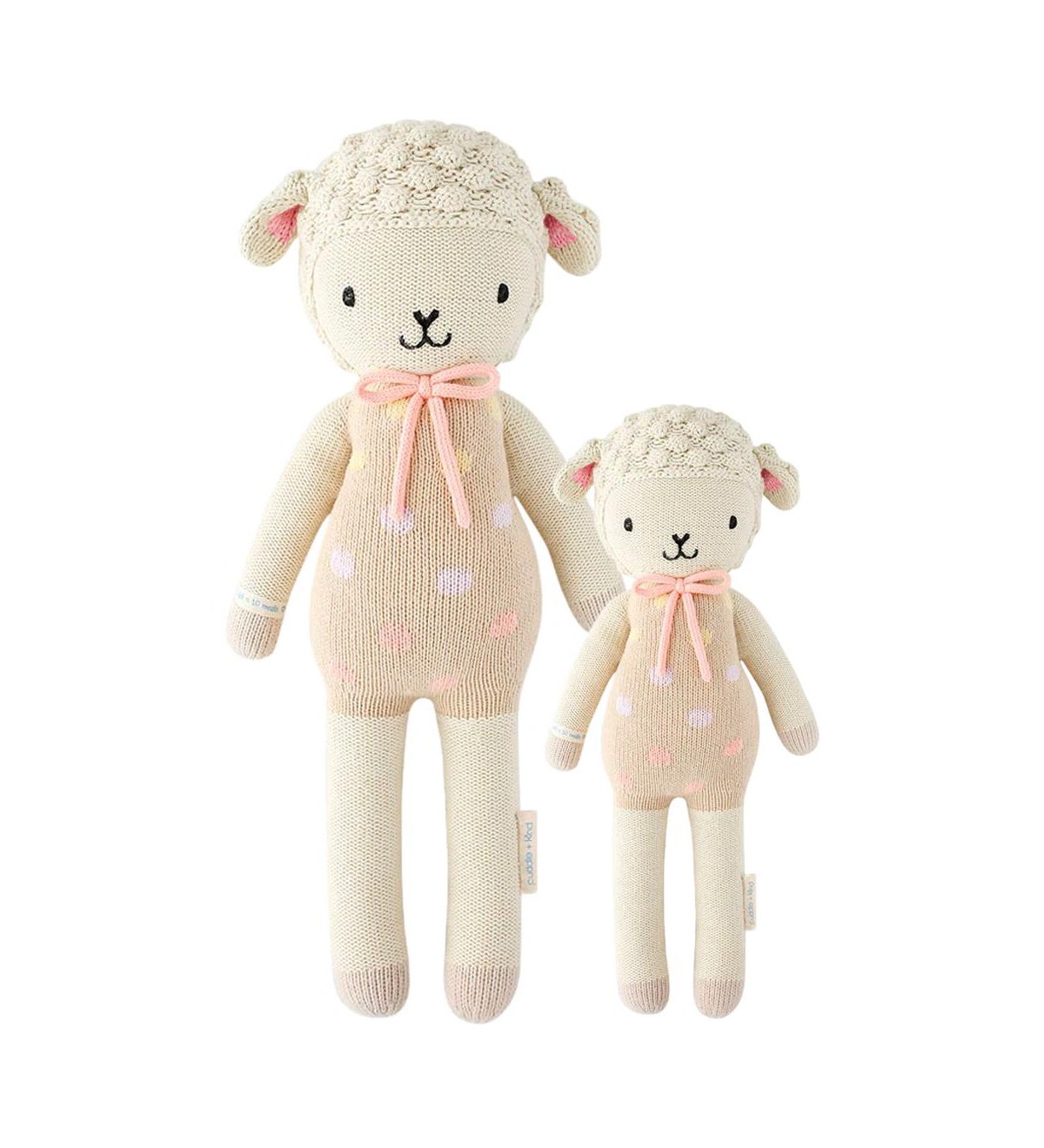 cuddle+kind cuddle+kind Unisex Little Lucy the lamb (pastel) - Baby - Light beige