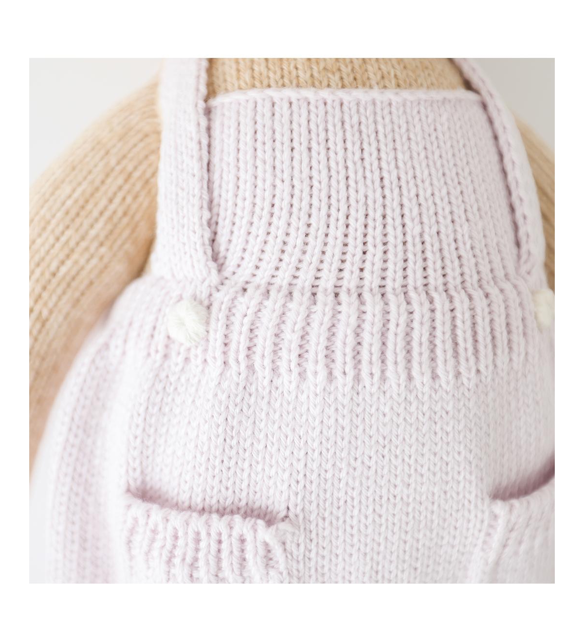 cuddle+kind cuddle+kind Unisex Little Olivia the honey bear - Baby -pastel purple