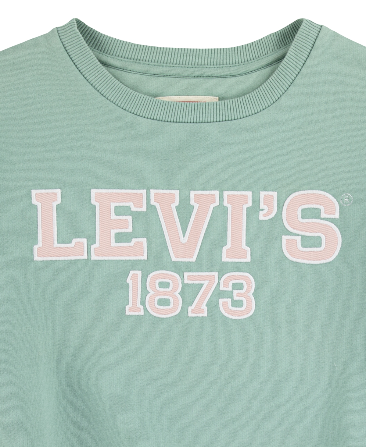 LEVI'S LITTLE GIRLS COLLEGIATE CREW SWEATSHIRT 
