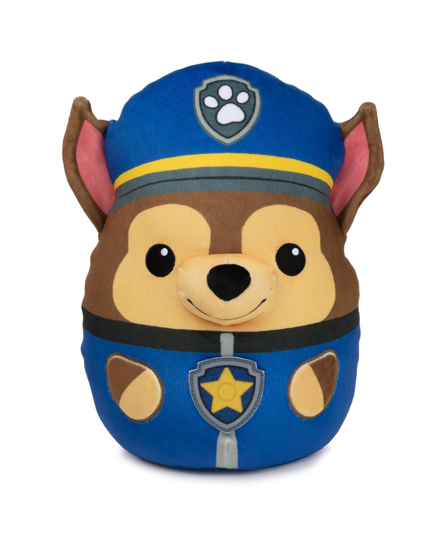 Детская мягкая игрушка Paw Patrol Chase Squish Plush, Official Toy from The Hit Cartoon, Squishy Stuffed Animal — фото 1