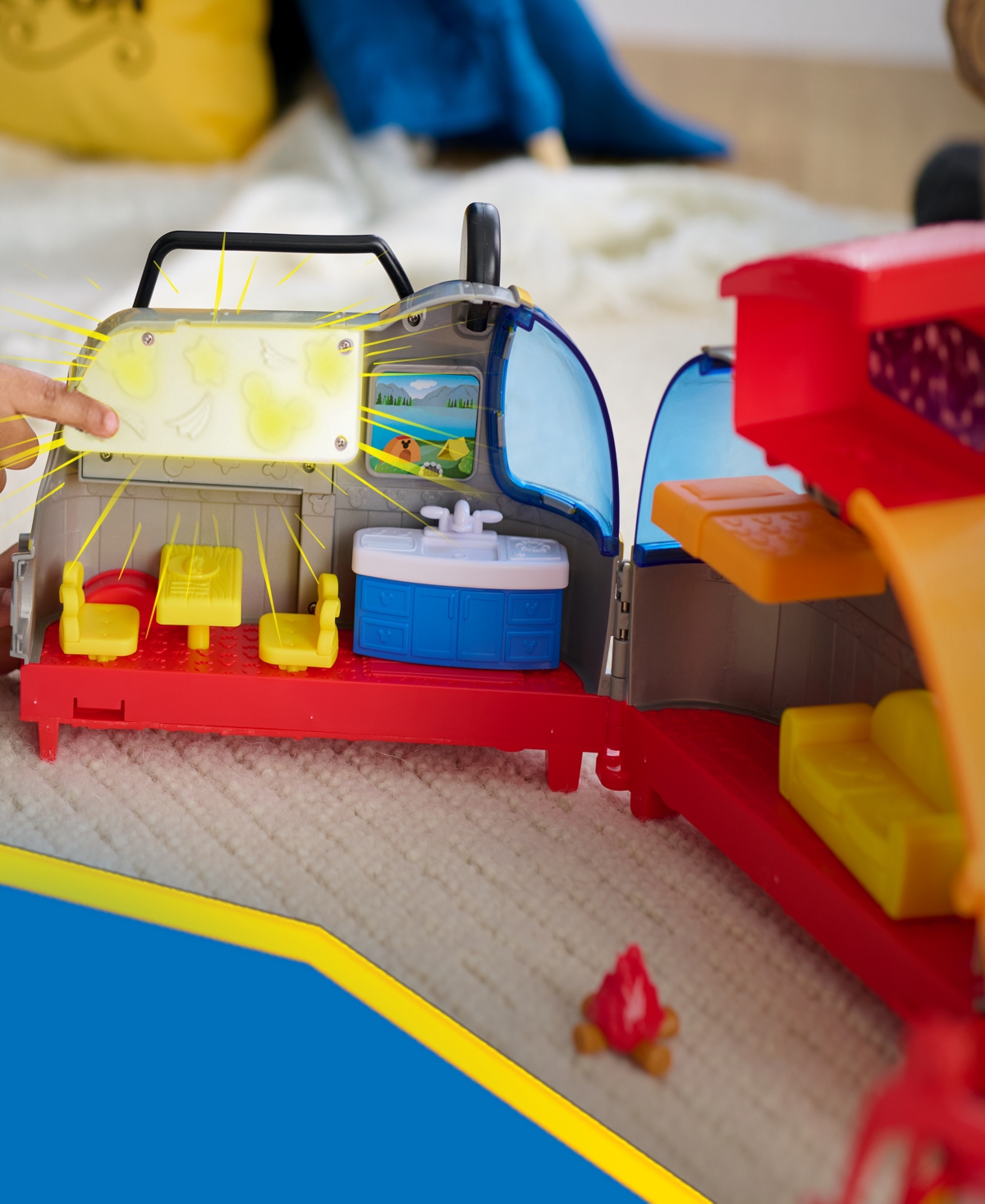 Mickey Mouse Happy Camper Playset In No Color