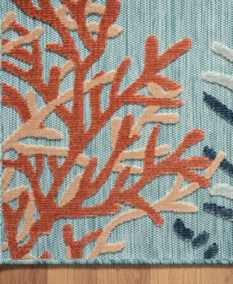 Vance-10B 7'9" x 9'9" Outdoor Area Rug