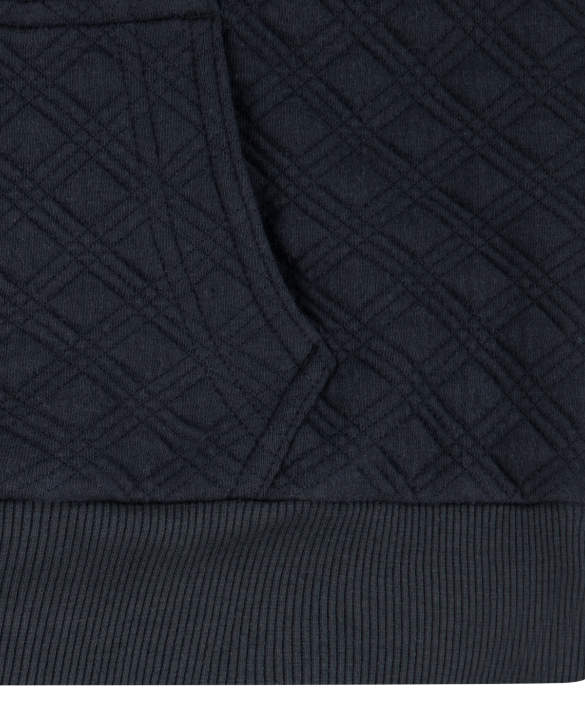 Shop Levi's Little Girls Meet And Greet Hoodie Sweatshirt In Jet Black