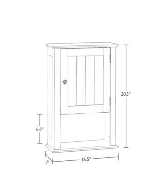 Ashland Single Door Wall Cabinet