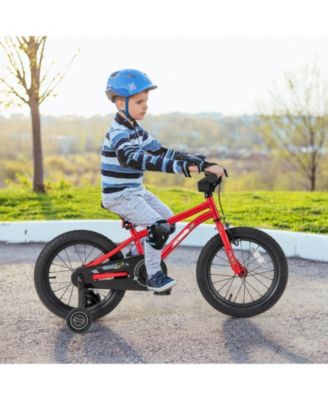 16-Inch Kids' Bike with Handbrake, Coaster Brake, and Bell for Ages 4-7