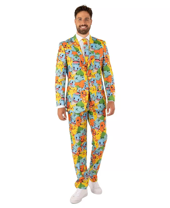 Men's Suit - Pokemon - Multicolor