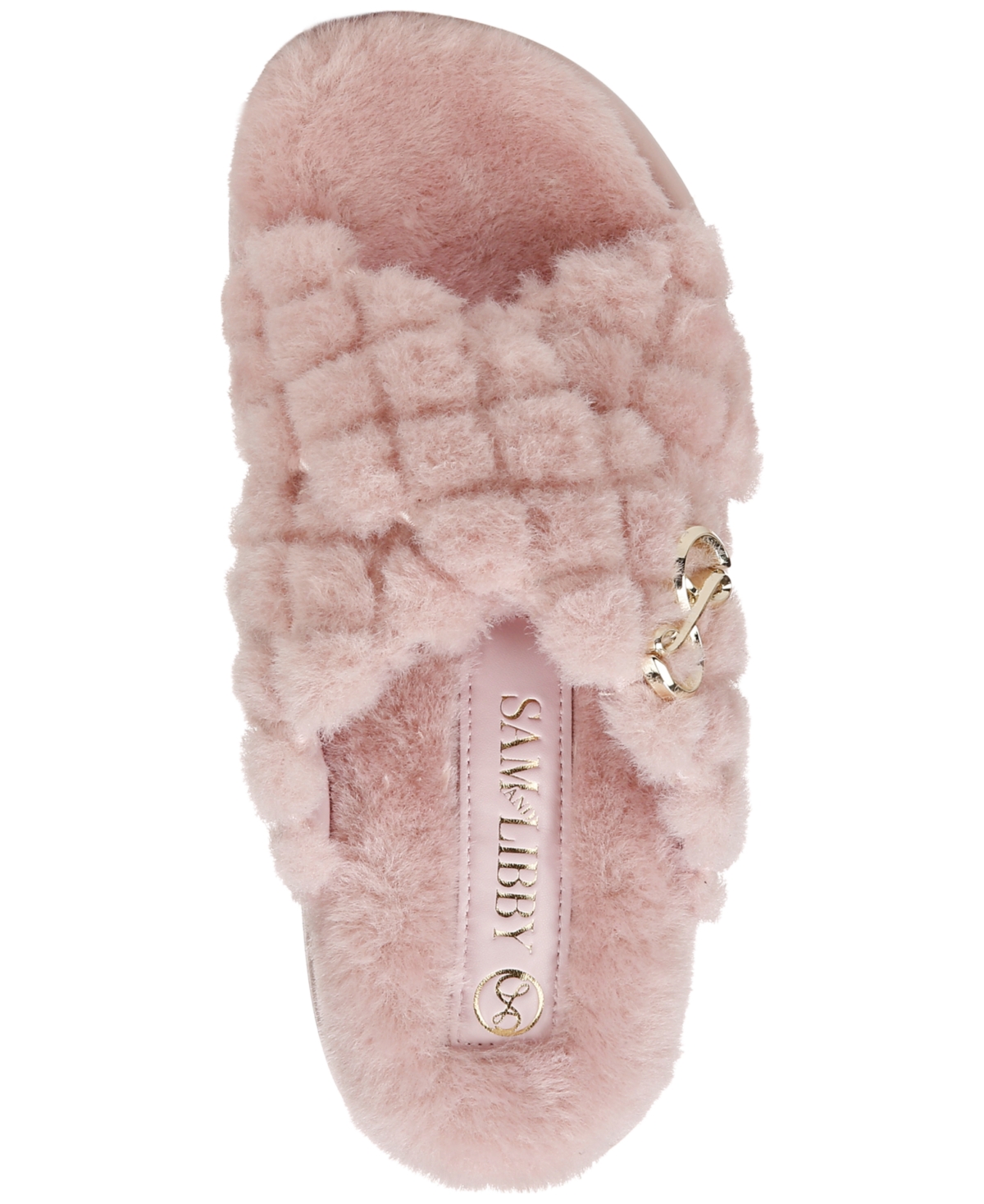 Sam and Libby Women's Fern Slip On Crisscross Cozy Slippers