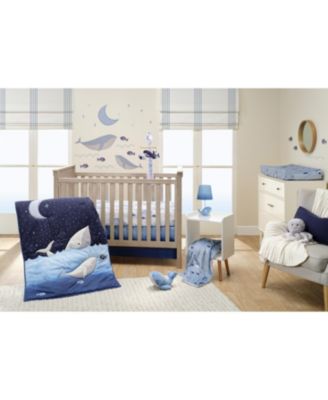 Bubbles and Squirt Underwater Whale/Fish Soft Changing Pad Cover