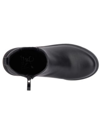 Little Girls Half Moon Combat Boots