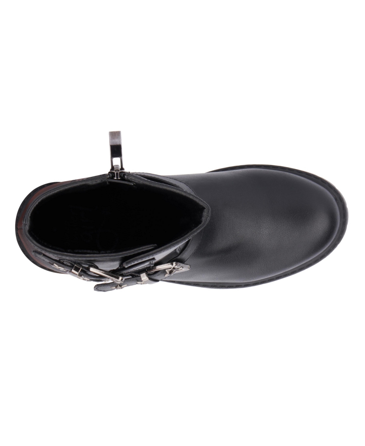 Olivia Miller Little Girls Moto Lug Sole Boots