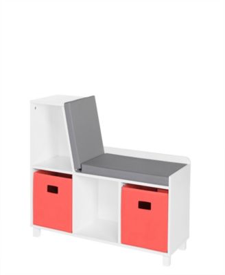Book Nook Collection Kids Storage Bench with Cubbies