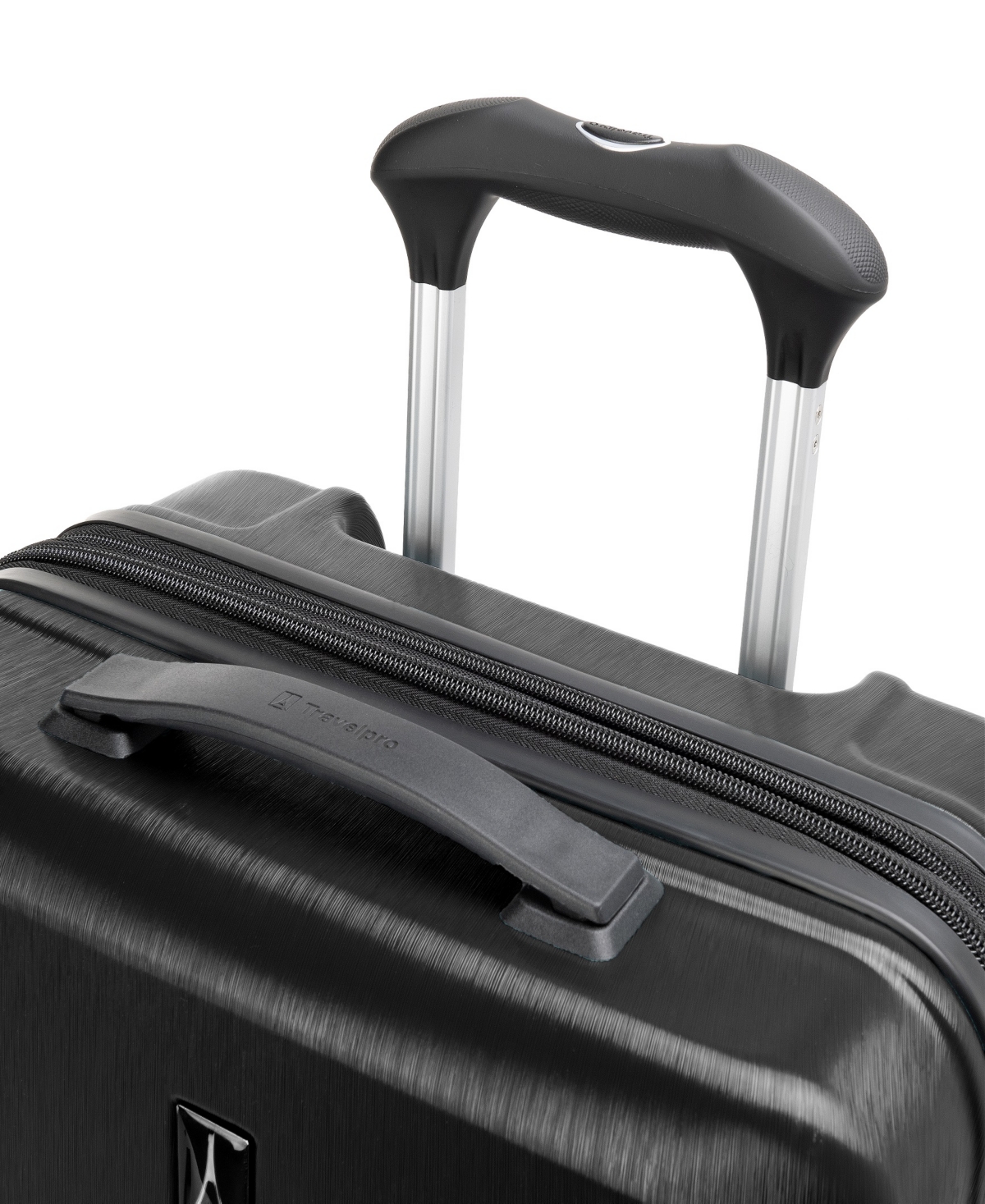 Travelpro Walkabout 7 Medium Check-in Expandable Hardside Spinner In Black