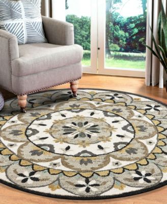 Radiance RDC-100 6' x 6' Round Area Rug