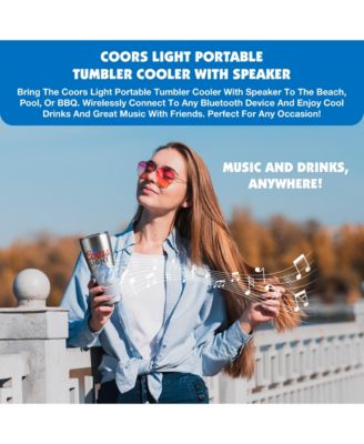 Miller Lite Double Insulated Stainless Steel Tubler Bluetooth Spaker