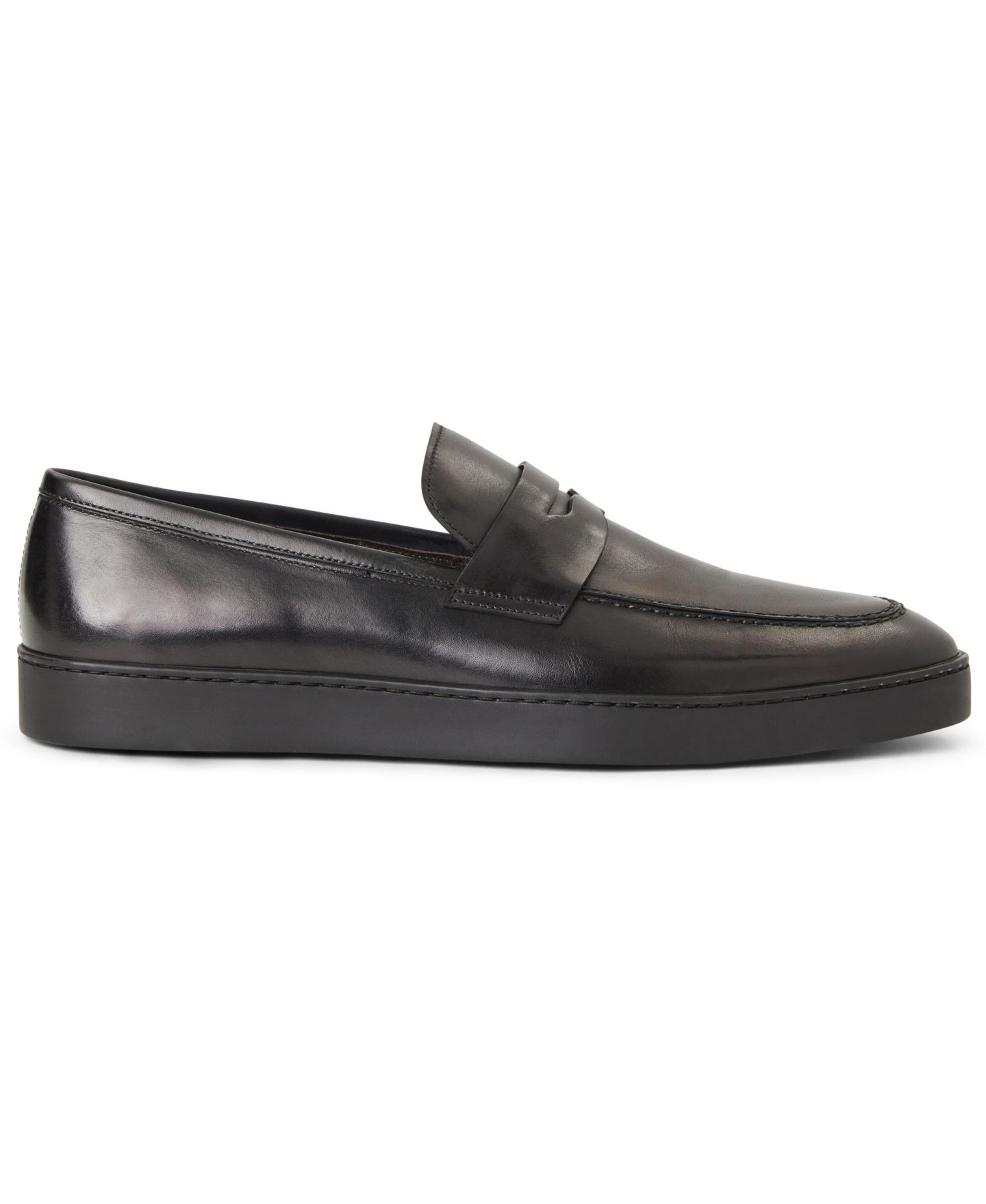 Мужские туфли Bruno Magli Prato Casual Loafer, цвет: Чёрный — фото 2