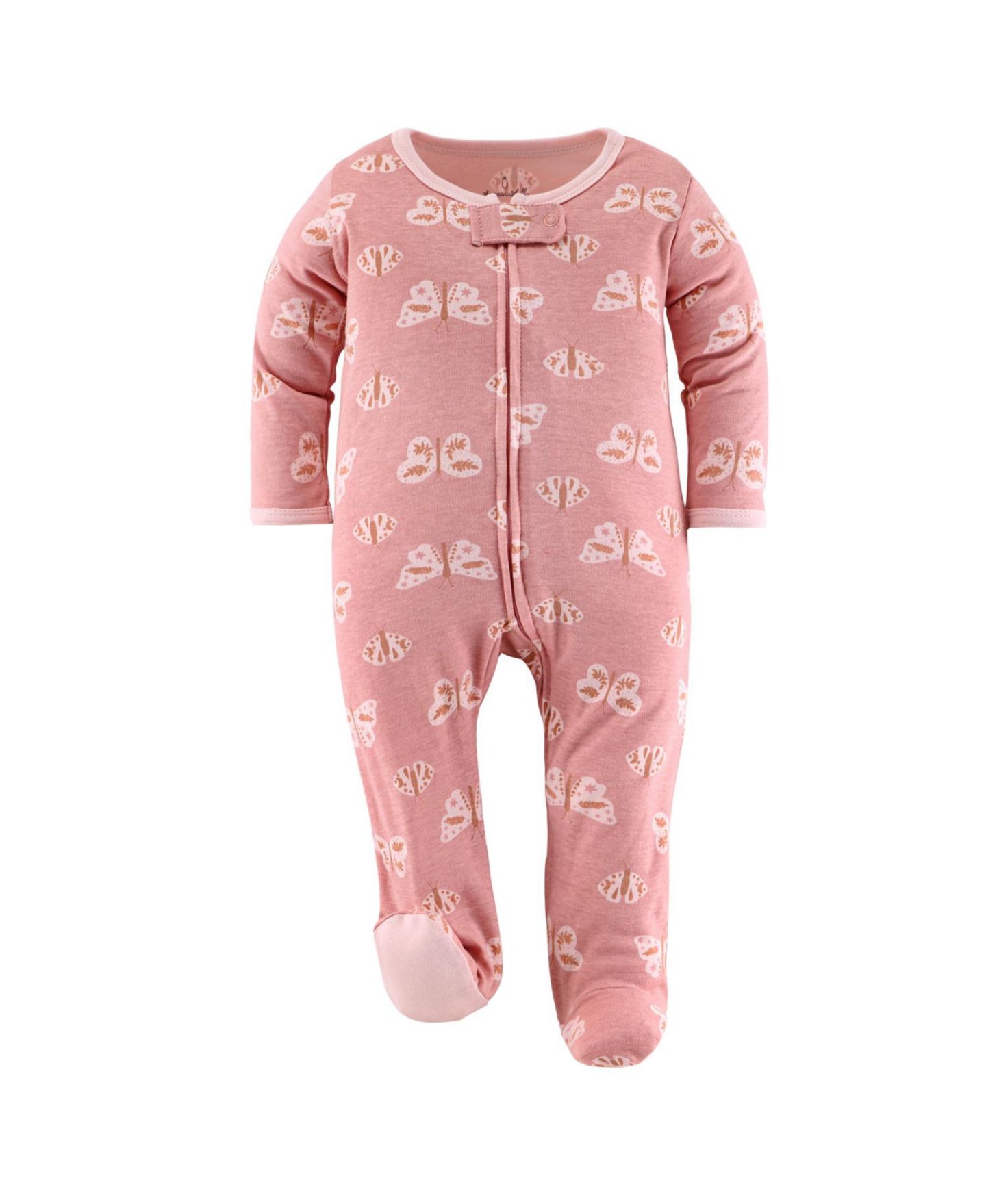 Детские комбинезоны для сна The Peanutshell Boho Butterfly, набор из 3 шт, цвет: Коралловый / Розовый — фото 5