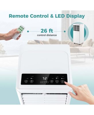 5000 BTU (8000 BTU ASHRAE) Portable Air Conditioner with Dehumidifier & Fan Sleep Mode & 24H Timer