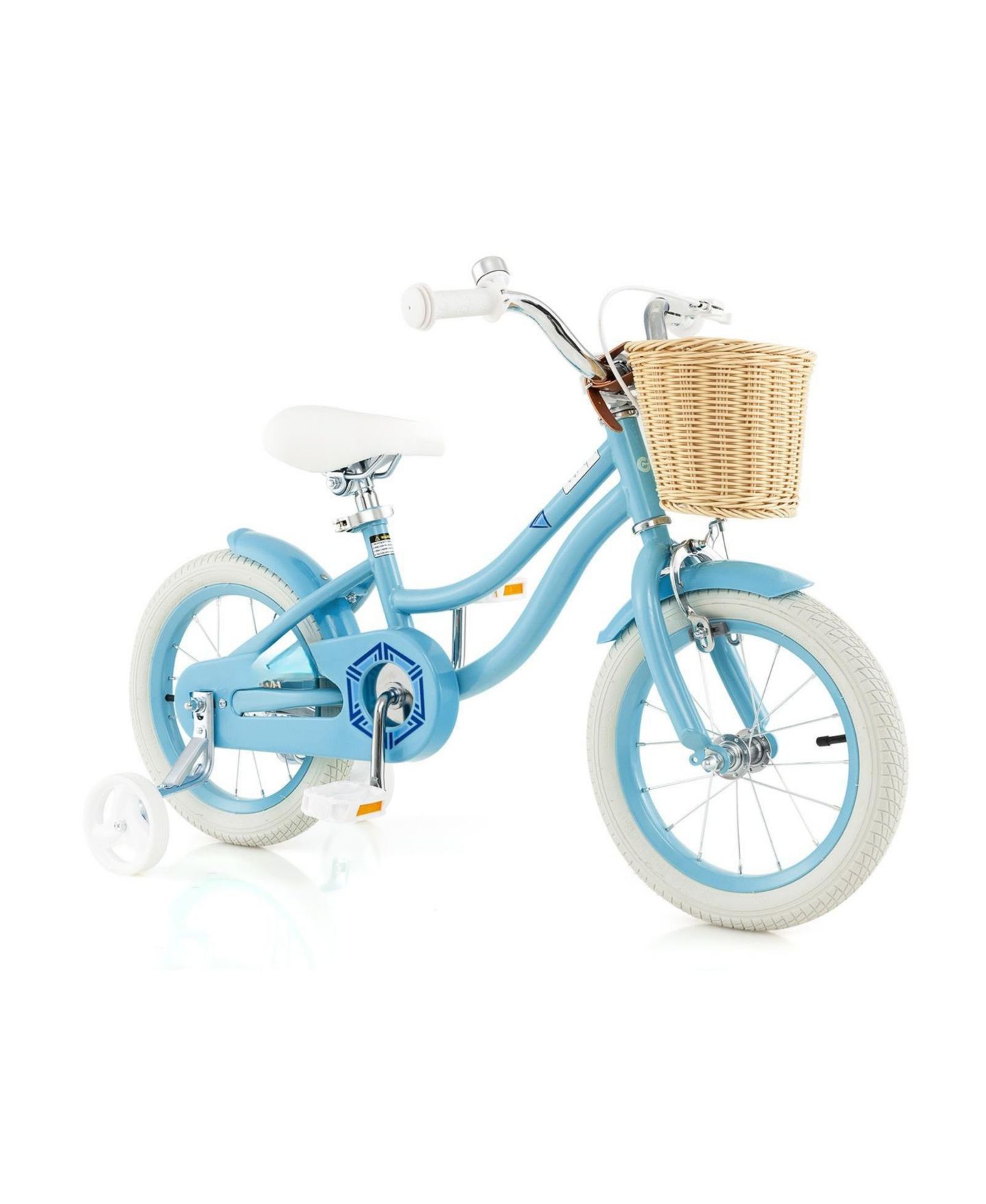 Детская игрушка HONGGE 14-Inch Kids' Bike with Training Wheels and Adjustable Seat & Handlebar, Ages 3-5 — фото 1