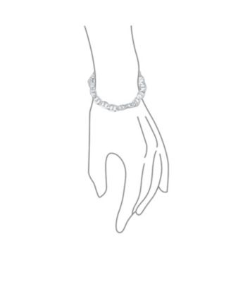 Thick Heavy Solid Sterling Silver 9MM Marine Anchor Mariner Chain Link Bracelet 8 Inch