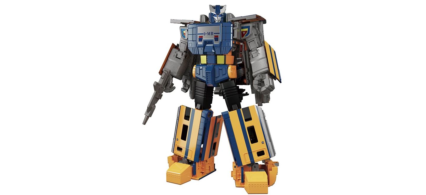 Детская фигурка Transformers Masterpiece G Mpg-07 Trainbot Ginoh Combiner 7.1" Action Figure, 14 Years & Up — фото 1