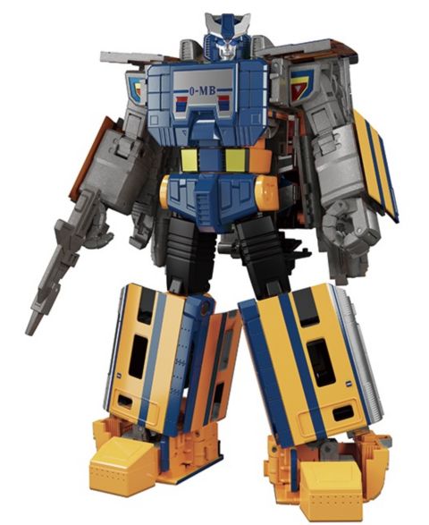 Детская фигурка Transformers Masterpiece G Mpg-07 Trainbot Ginoh Combiner 7.1" Action Figure, 14 Years & Up
